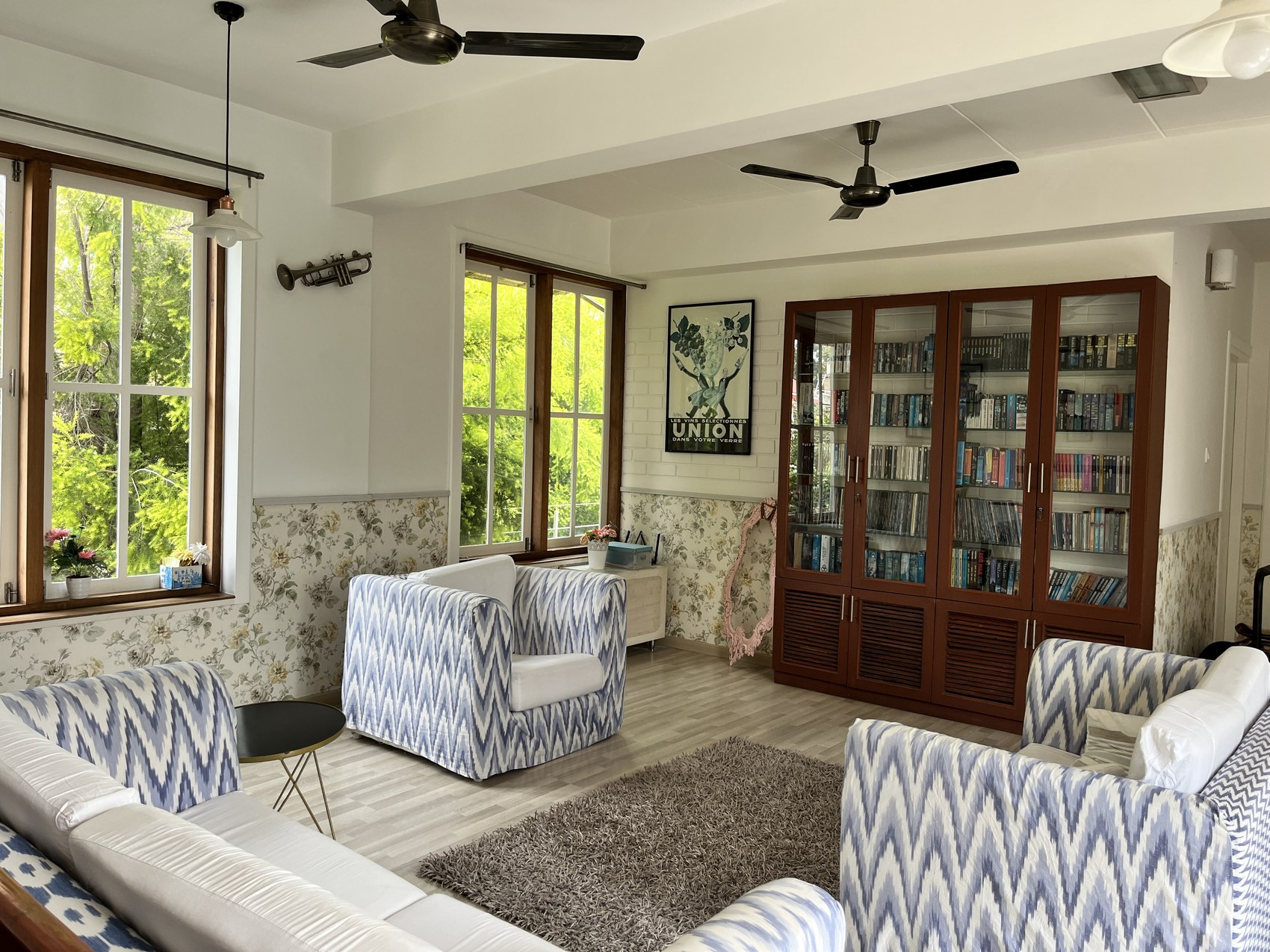 Light-filled living room