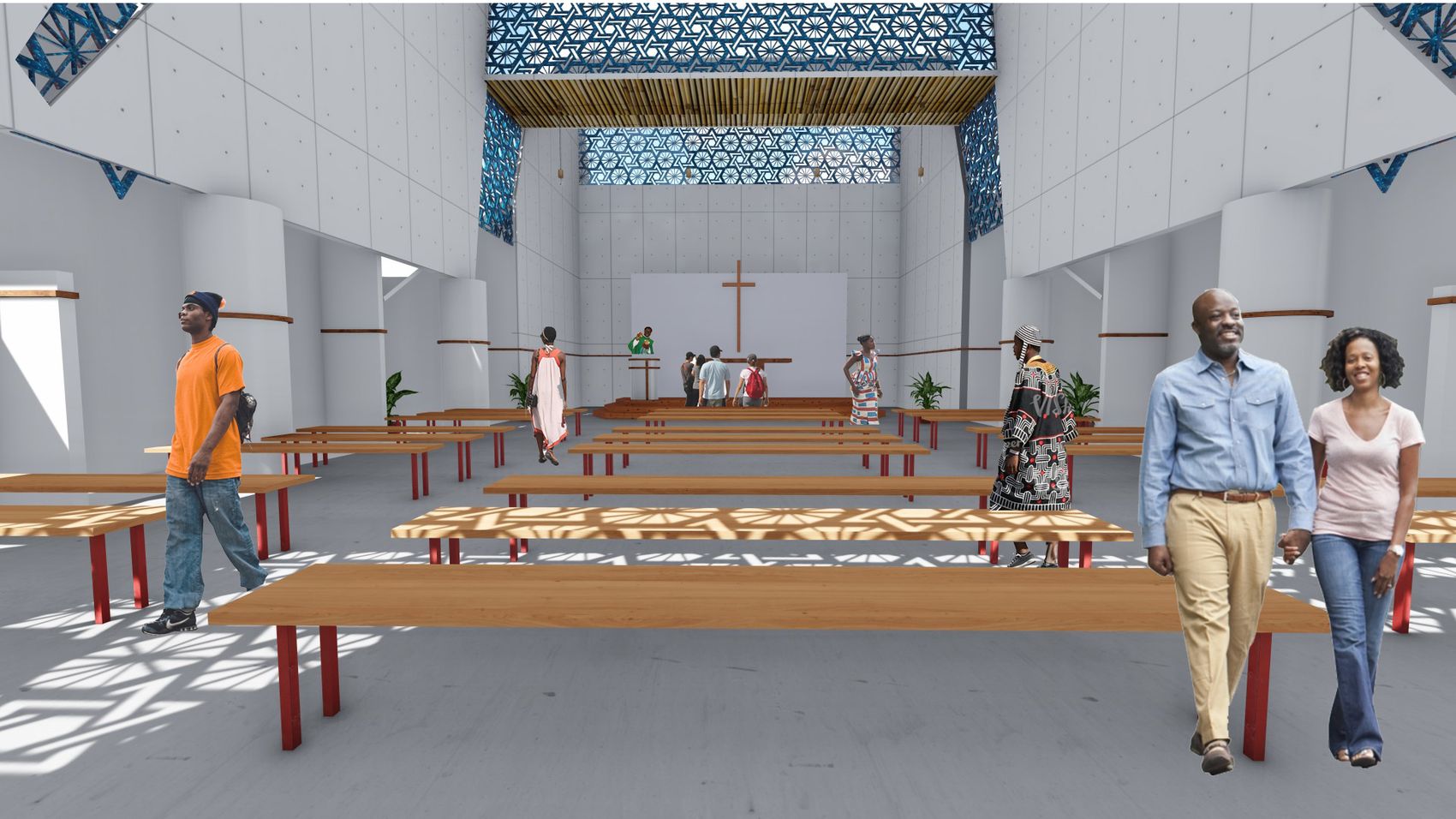 Interior toward the altar