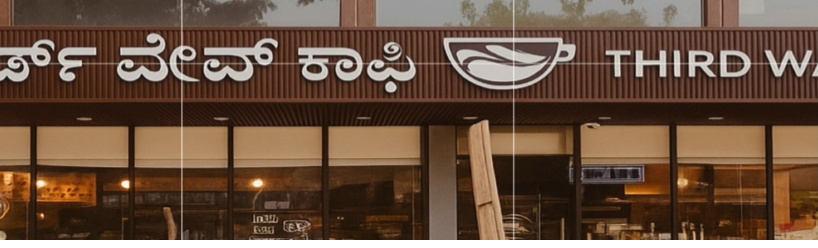 Third Wave — retail storefront with timber fascia and full-height glazing